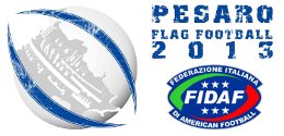 EFAF European Flag Football Championships Pesaro 2013 Logo