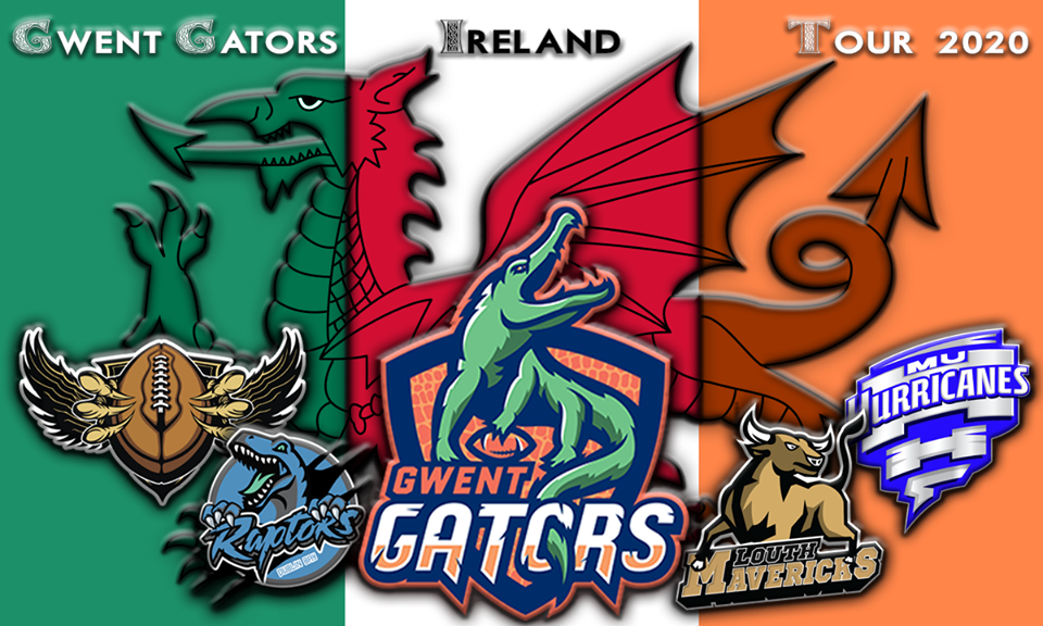 Gwent Gators Ireland Tour 2020 Logo
