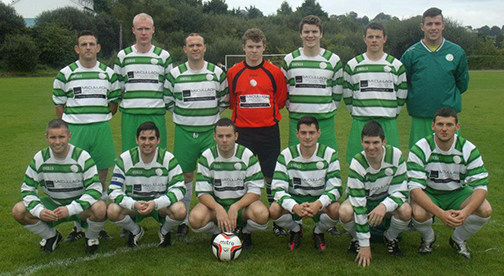 Castlefin Celtic - Donegal Junior League Division 1 Champions 2014-15 [Reference: 6][Photo Credit: Castlefin Celtic / Kilmacrennan Celtic Fecebook Page]