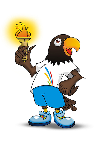 Seychelles Indian Ocean Games Mascot 2011 [Reference: 1]