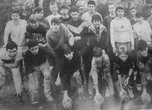 Prospect Pumas Two-Touch Junior American Football Team 1986[Picture Credit: Andrew Wilson]